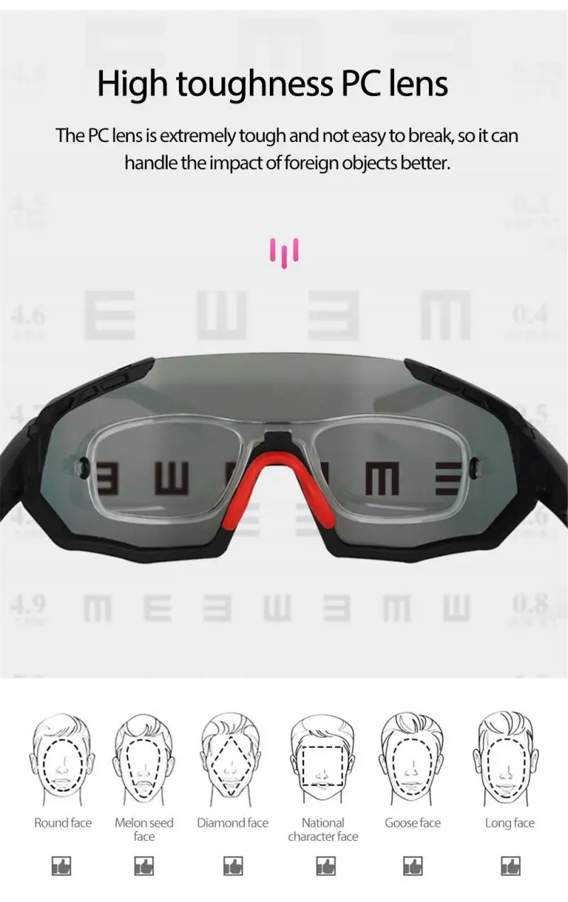 

2021 Polarized Men Outdoor Mountain Cycling Goggles Bicycle Eyewear Road Bike Protection Glasses Windproof Sport Sunglasses