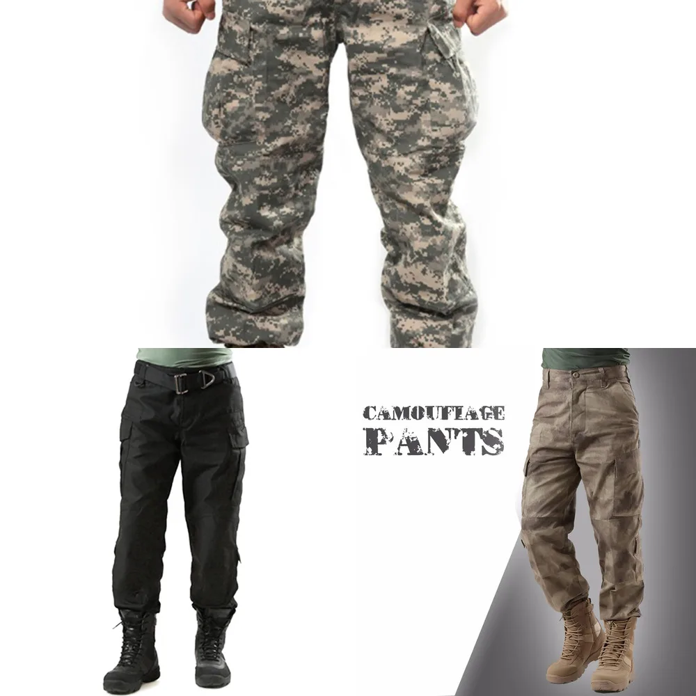 

Camping Hiking Military Men Pants Military Autumn and winter Men's pants Uniform Army Outdoor Camouflage Trousers Clothes CP