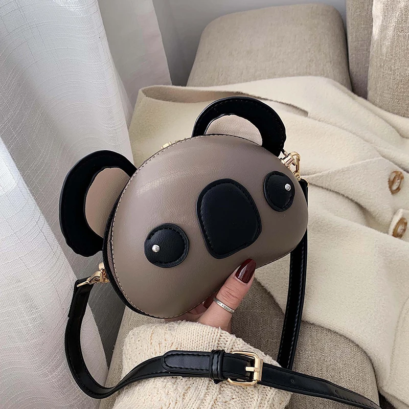 Модные и милые женские кошельки сумки из искусственной кожи Koala сумка через плечо