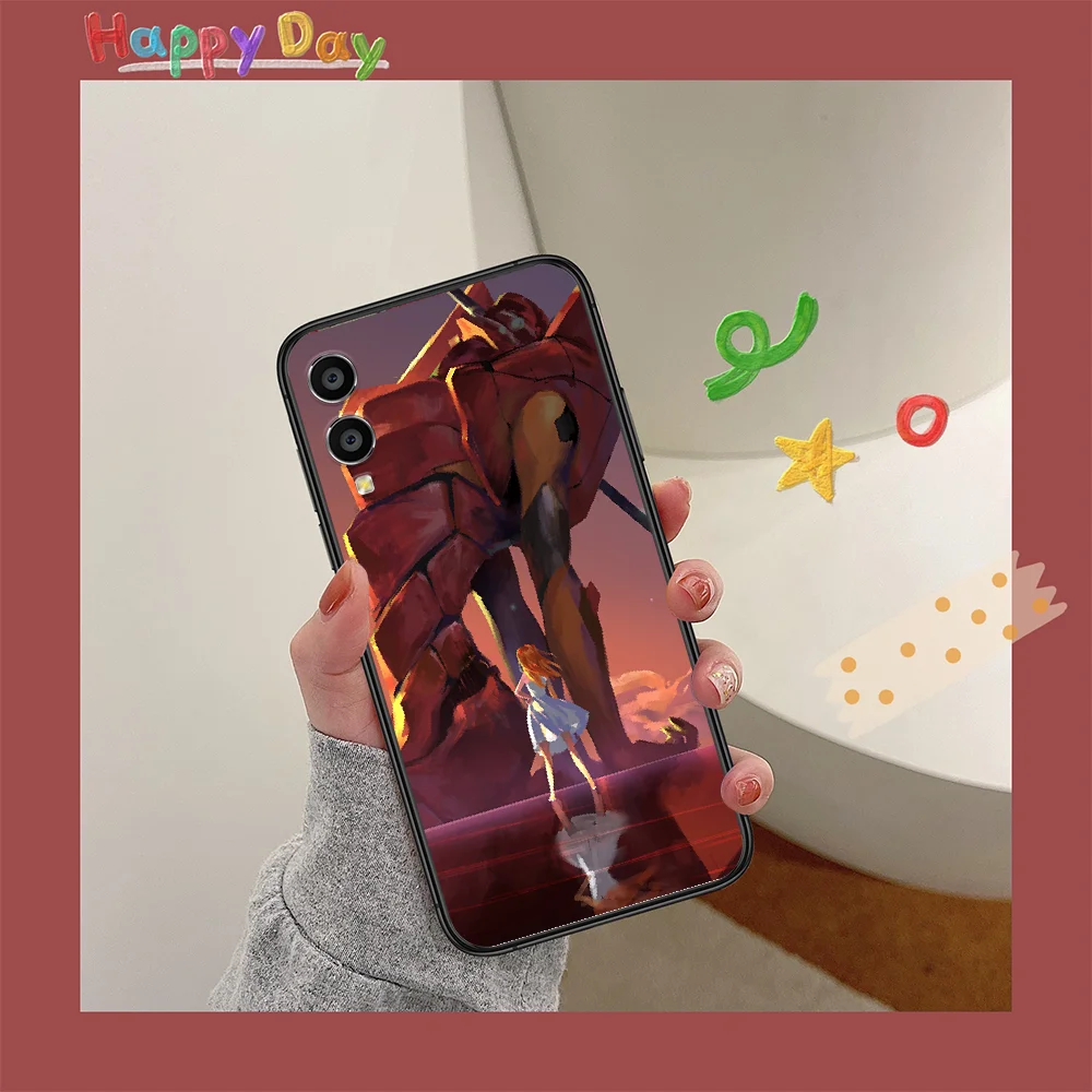 

EVA EVANGELION Phone Case For HUAWEI Honor 6 7 8 A 9 X Mate 10 20 30 i Lite Pro Y7 2019 black Cover Tpu Etui Painting Shell