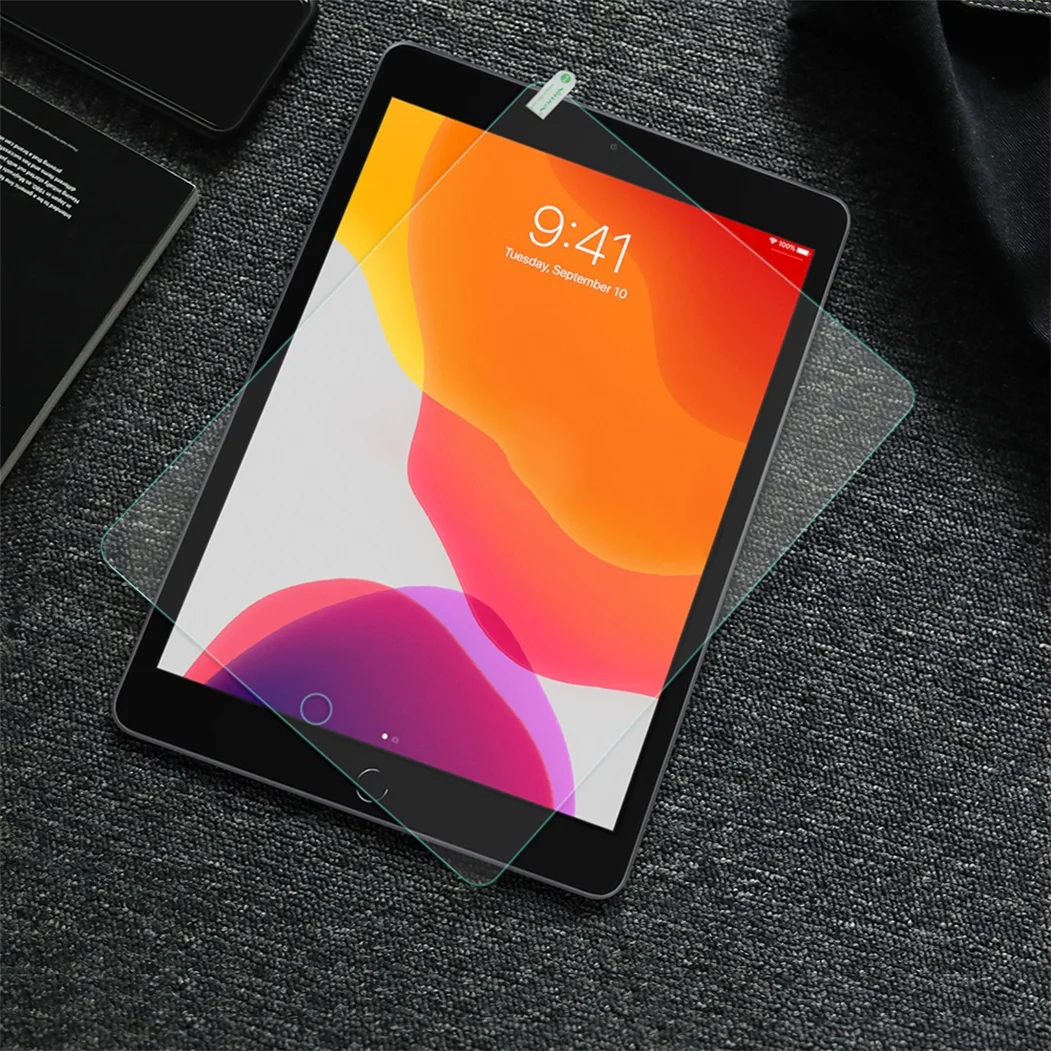 Для Apple iPad 10,2 iPad 7th 7-го поколения Закаленное стекло Nillkin H+ 2.5D Взрывозащищенная защитная пленка для экрана для iPad 10,2