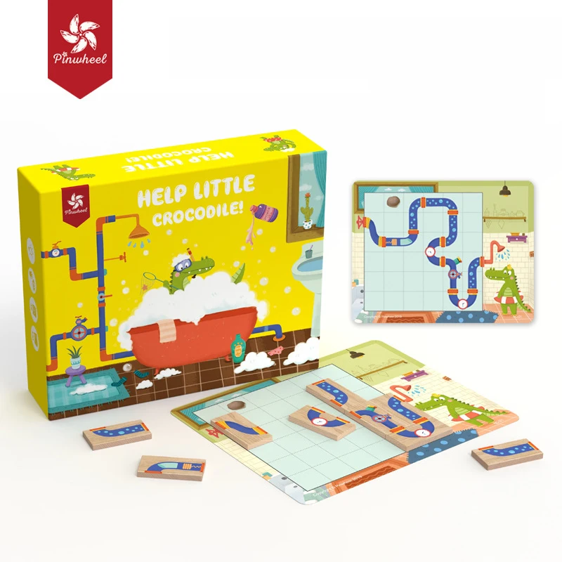 

Pinwheel Children's Logical Thinking Board Game 4+ Brain Training Puzzle Board Game Cognitive Enlightenment Educational Toy Gift