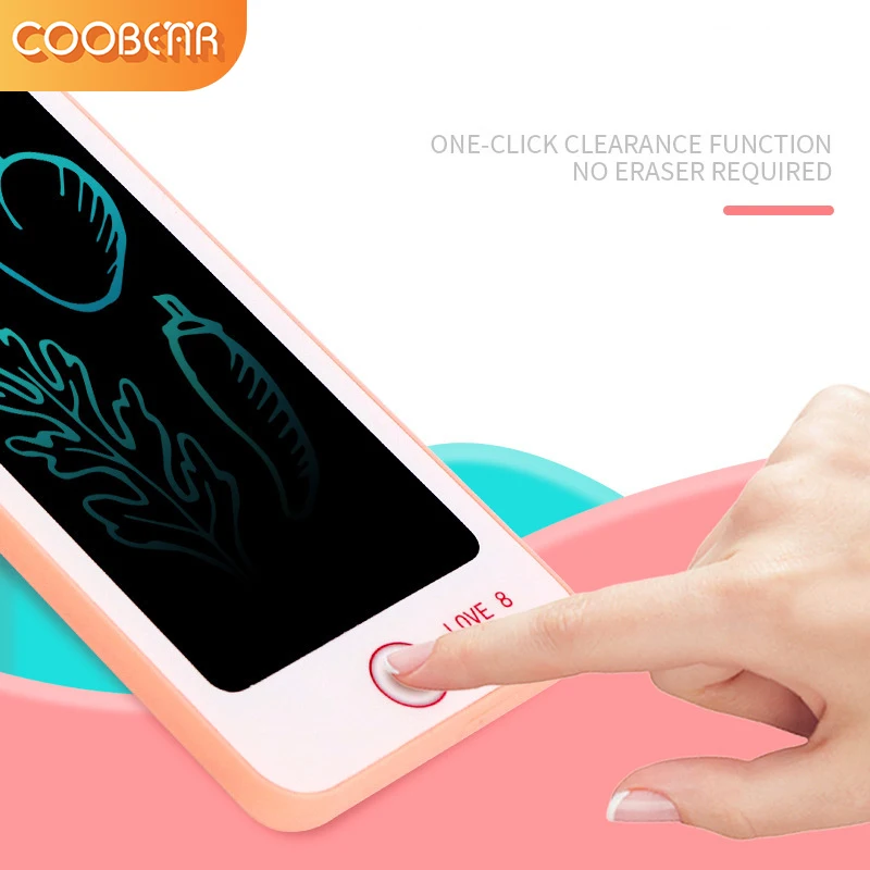6 inch mobile phone lcd handwriting board kids early education puzzle creative toy learning gifts for writing painting drawing free global shipping