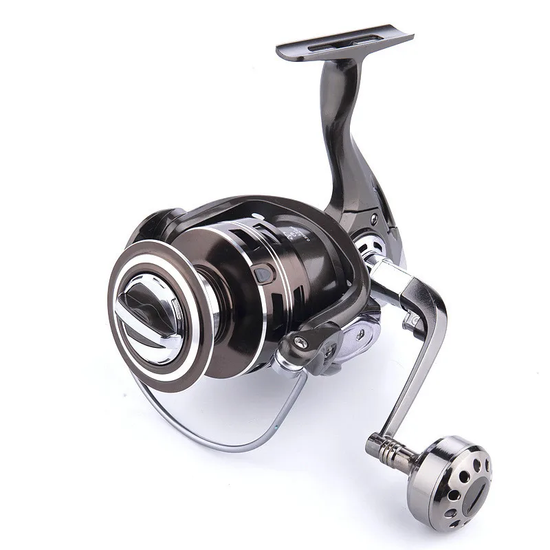 

2000-7000 Slowly Jigging Reel 13+1BB 5.2: 1 Marine Fishing Spinning Reel Long Sea Shots Waterproof Ocean Rock Fishing Fake Bait