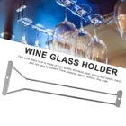 Вино Стекло вешалка Stemwares Стекло es домашний бар паб держатель Нержавеющаясталь подвесной держатель бокалов для хранения домашних запасов