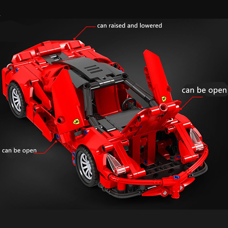 Новый дизайн serise 1:18 Ferrared Enzo весы суперкар Скорость Чемпион гонки гоночный