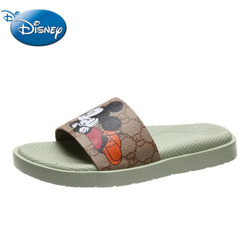 

Disney Slippers Female Mickey Cute Flip Flops Female Wild Non-slip Slippers Female Outer Wear Sandals Female Korean Version of