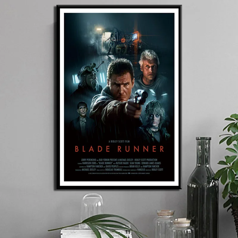 Клинок бегун 2049 Харрисон Форд классический научная фантастика фильм популярная