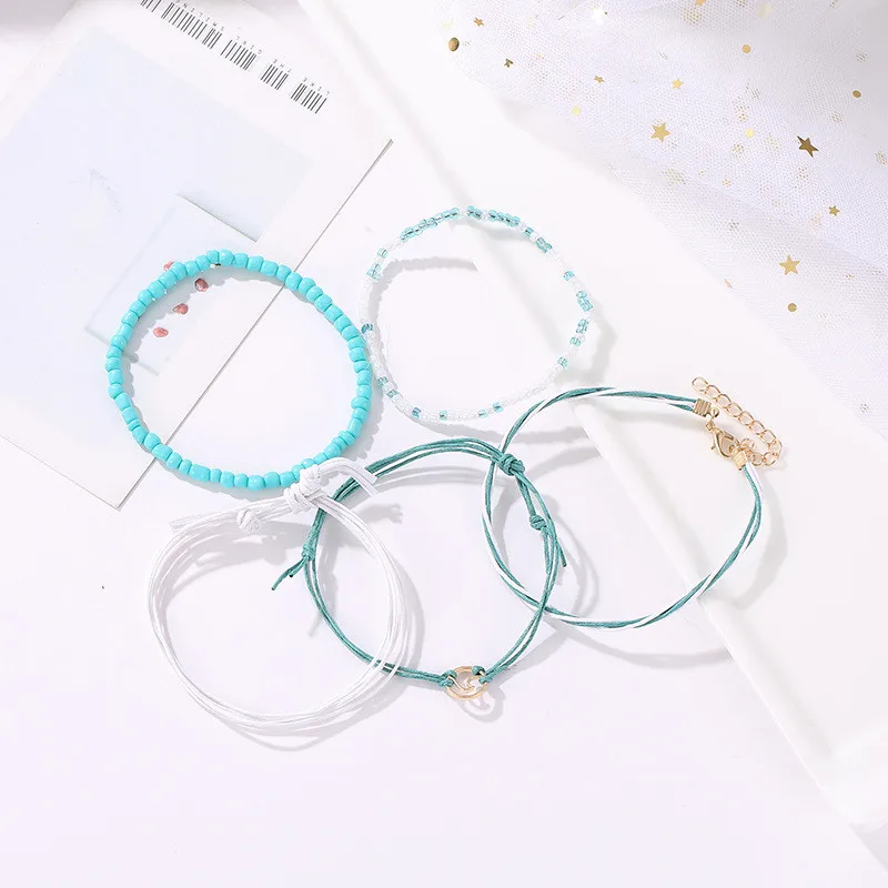 Pure Life хиппи бохо пляжный серф-браслеты ручной работы Шарм волны браслет дружбы