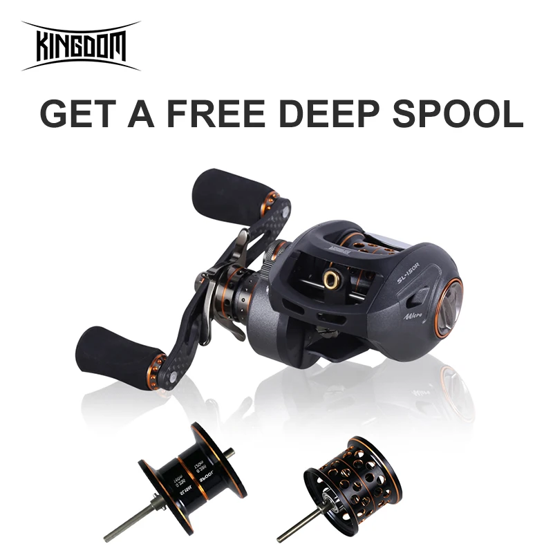 Kingdom SPEED SHOT MICRO 2019 новая двойная катушка 6 5: 1 высокоскоростная для заброса приманки