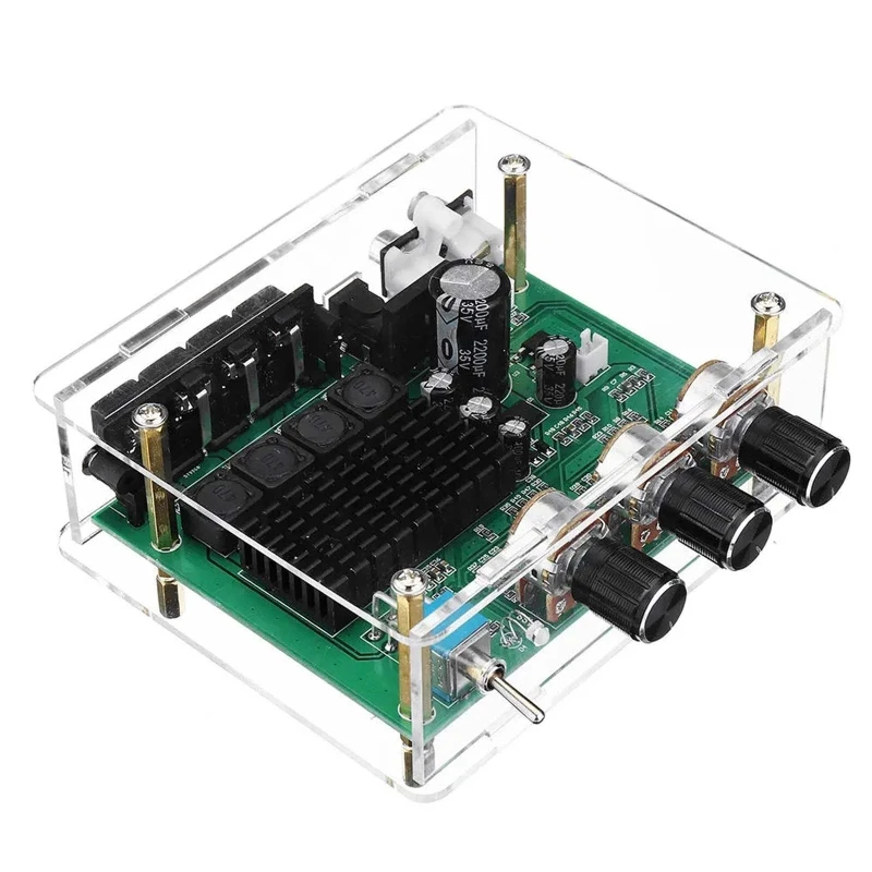 Плата усилителя TPA3116D2 80 Вт * 2 стерео 0 RCA цифровой сабвуфер управление динамиками