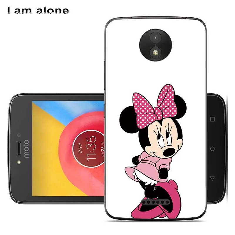 Solf TPU AA63 Чехол для телефона чехол для Motorola Moto C Plus 5," мягкий TPU мобильный телефон сумки с принтом героев мультфильмов для Motorola Moto C крышка - Цвет: Solf TPU AA63