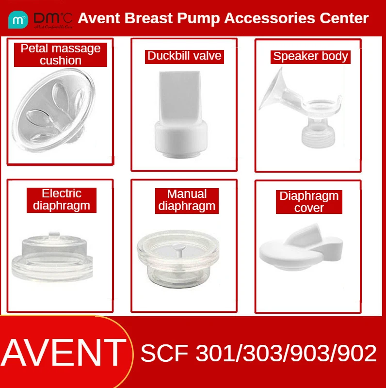 

Аксессуары для молокоотсоса Avent SCF902/903/301/303, Электрический катетер, силиконовый клапан