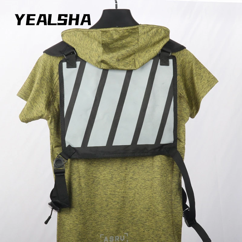 

Tactical Backpack Men's Outdoor Sports Equipment Multifunctional Waterproof Zipper Pocket Reflective Running Waist Bag