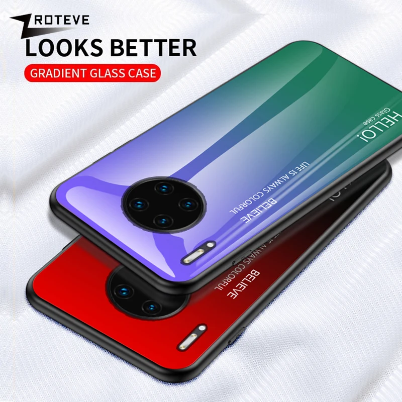Чехол ZROTEVE для Huawei Mate 30 Pro чехол силиконовый из закаленного стекла Lite 5G |