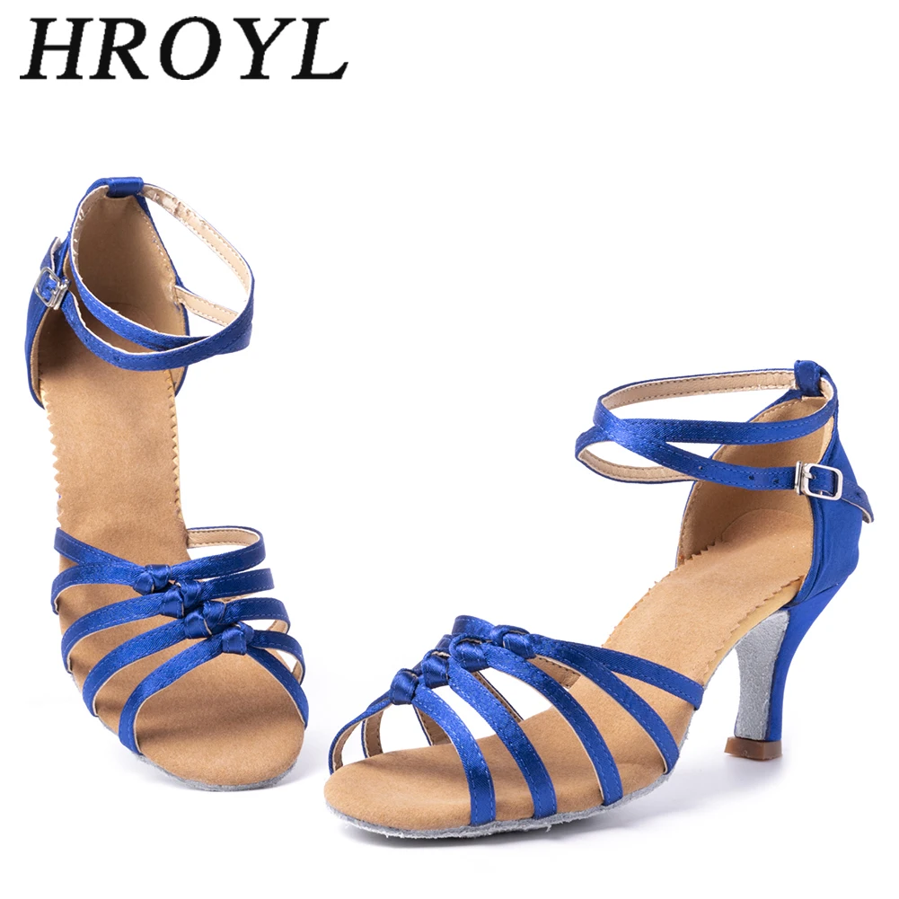 

2020 хит продаж, Женская Профессиональная танцевальная обувь, Бальные женские туфли для латинских танцев, Каблук 5 см/7 см