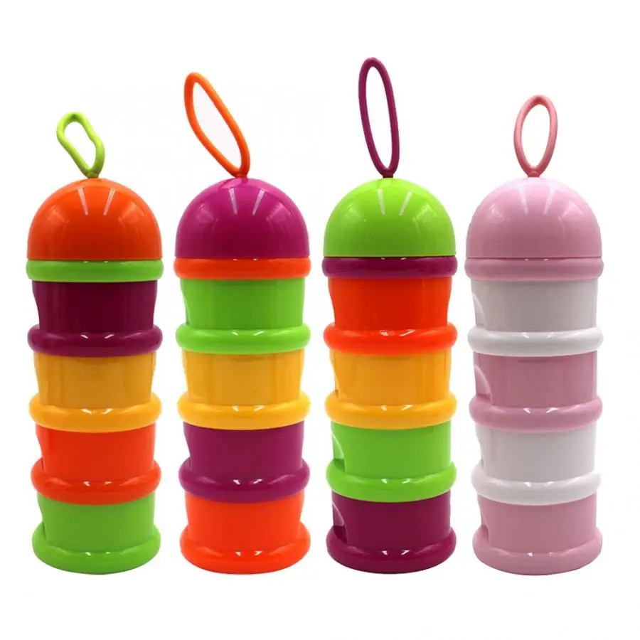 4 слоя мультяшный стиль портативная детская коробка для хранения еды эфирные