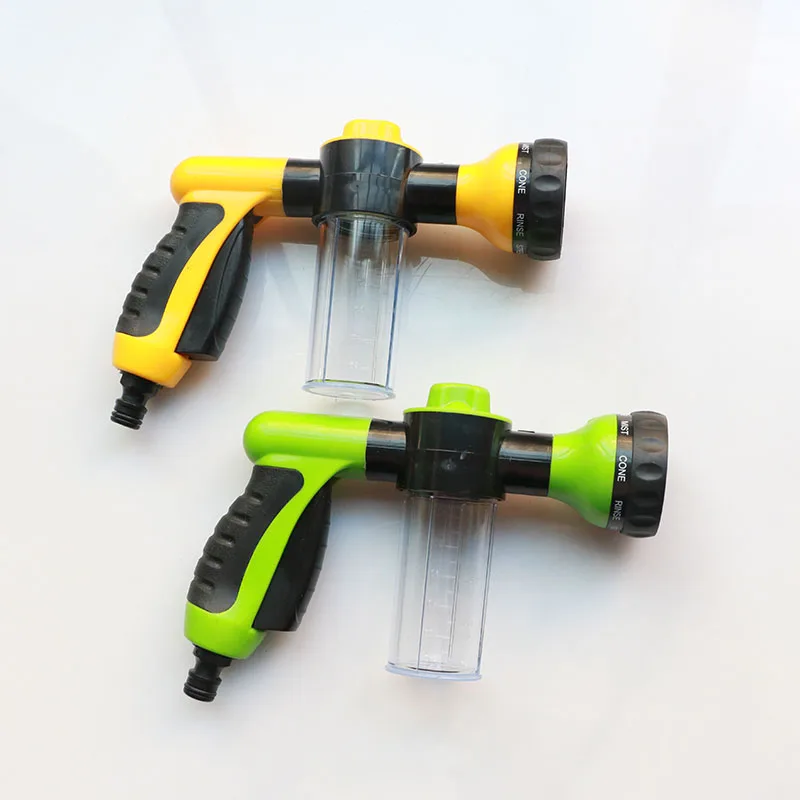 Инструмент для мытья 8 в 1 струйный распылитель дозатор мыла садовый шланг полива