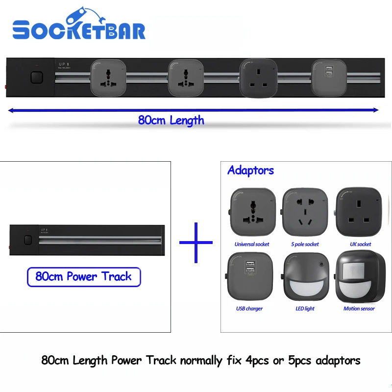 Электрическая настенная розетка Tomada Usb 80 см светодиодный светильник розетки для