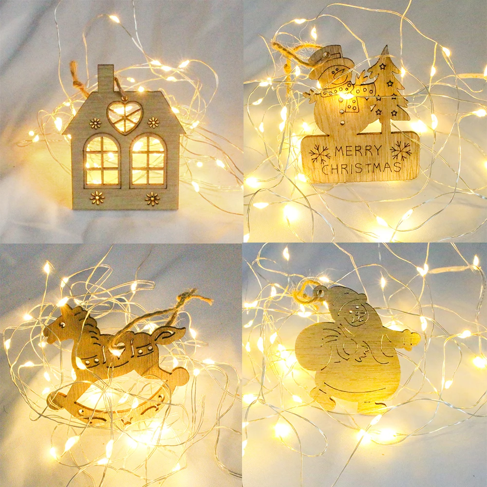 50 шт. с Рождеством, деревянная Наклейка на окно со снежинками, зимние украшения для снега, для дома, товары для нового года