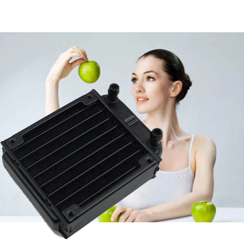 Water Cooling Radiator Cooled Cooler For Computer CPU Industrial Laser Heat Exchanger Heatsink |