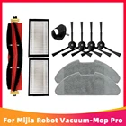 Запчасти для робота-пылесоса Xiaomi Mijia Pro MJSTS1, Сменный фильтр НЕРА, передняя сторона колеса, тряпка, основная боковая щетка