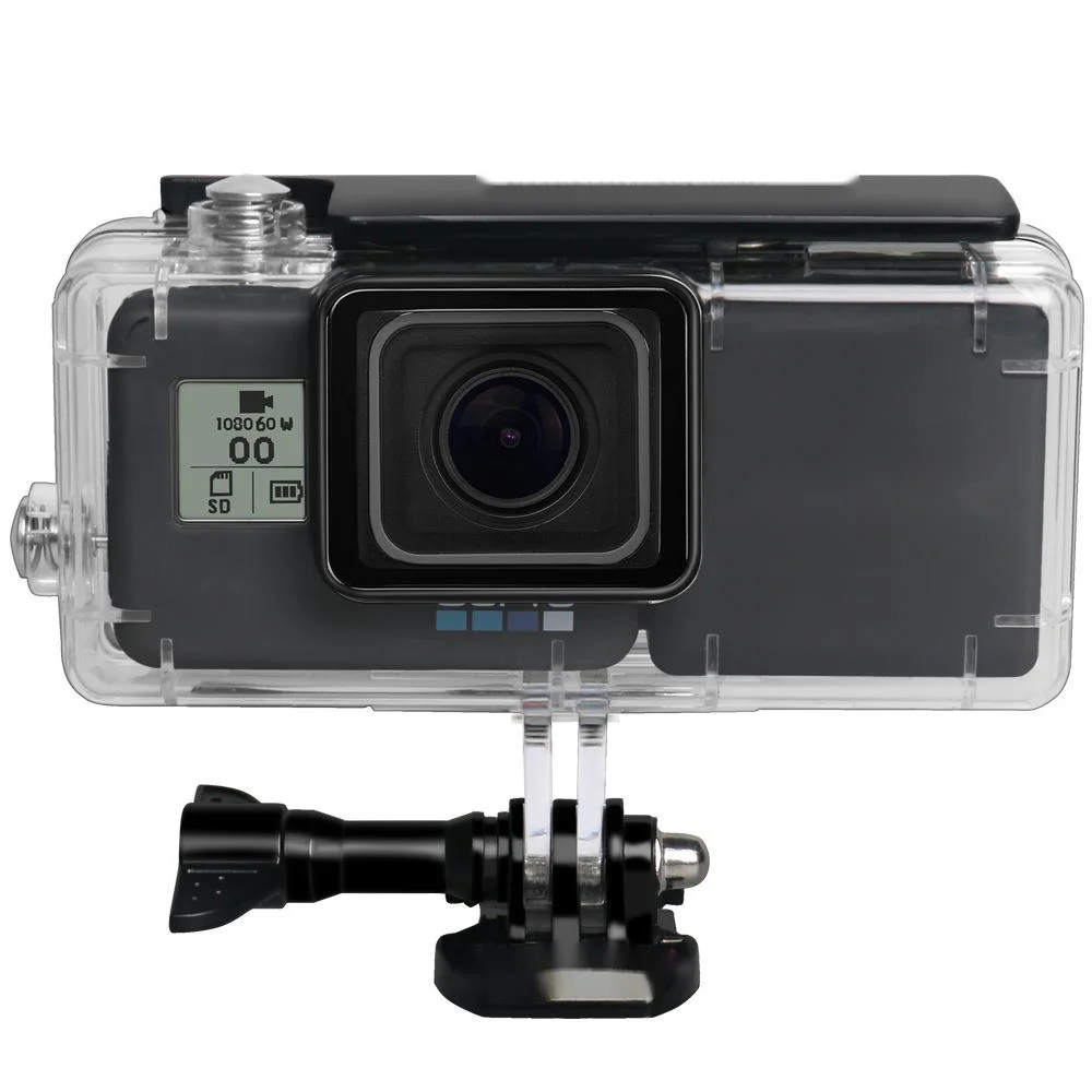 Дешево Водонепроницаемый чехол с задней батареей для GO PRO 5/6/7, черный Gopro7, модный защитный чехол для экшн-камеры, сумки