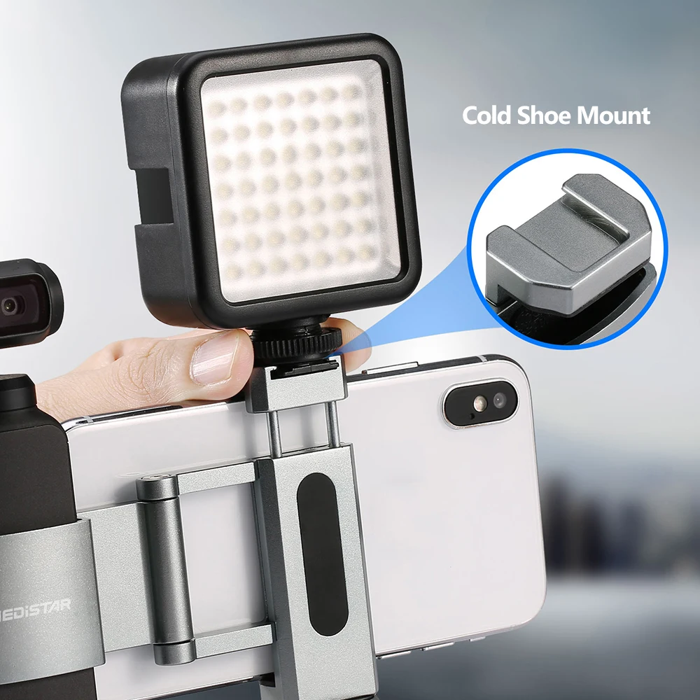 Ручной держатель для телефона складной кронштейн штатив с отверстием винта 1/4