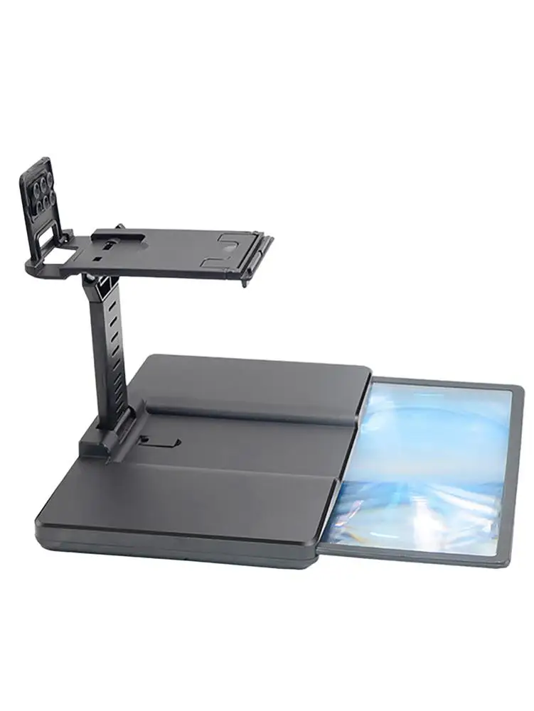 

12 inch mobile phone screen magnifying glass anti-blue light super clear projector movie video game amplifier foldable bracket
