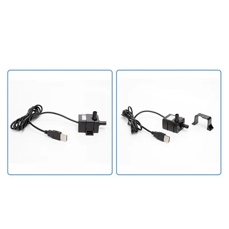 1 Pc Water Pump Brushless Motor Portable Submersible Ultra Quiet Plastic For Fish Tank Home Aquarium | Дом и сад