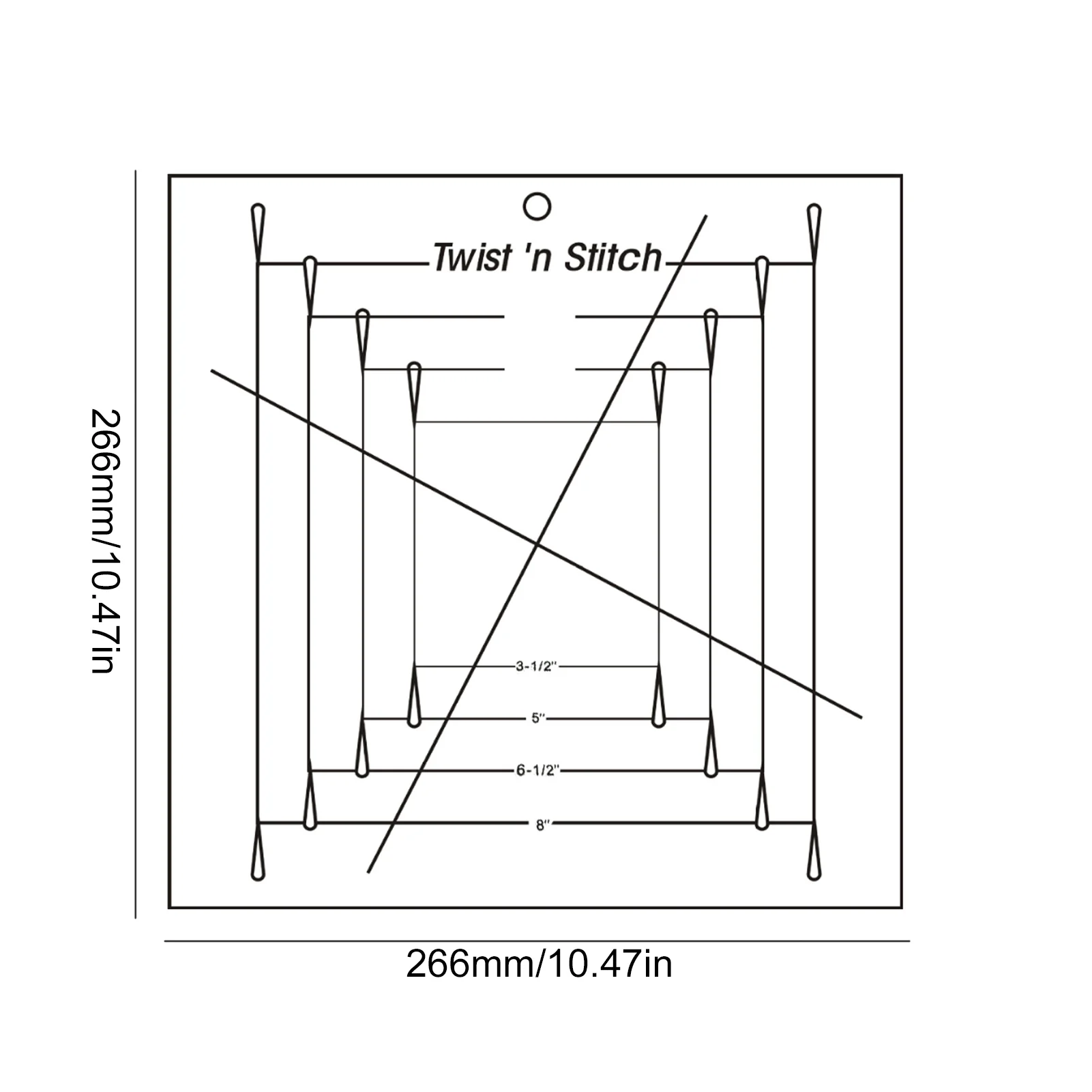 

Acrylic Clear Quilting Patchwork Ruler Premium Square Sewing Patchwork RulersSupplies Accessories High Grade Patchwork Rulers