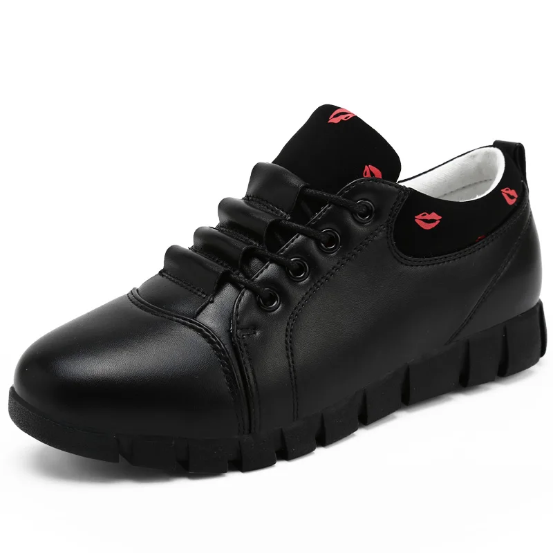 

Popular Women Casual Shoe Outdoor Jogging Leather Trainers Women Walking Chaussure Homme Woman's Sneakers *