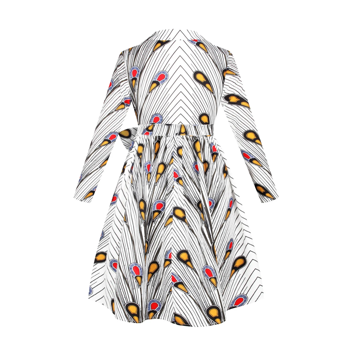 Новинка 2020 модные африканские платья для женщин Осень зима Дашики Африканский