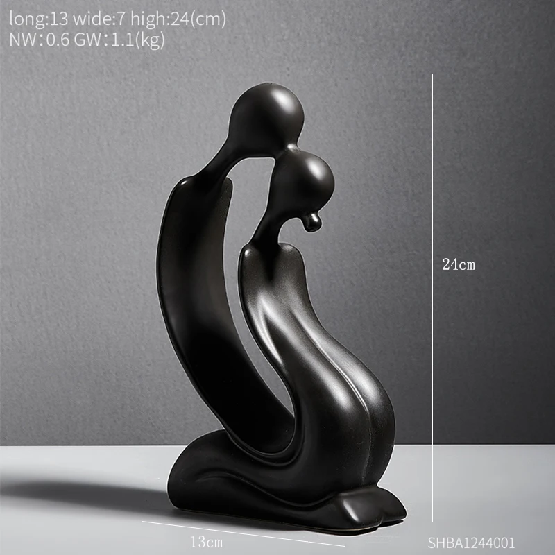 Абстрактные поделки фигурки для лица статуи скульптуры дома гостиной стола