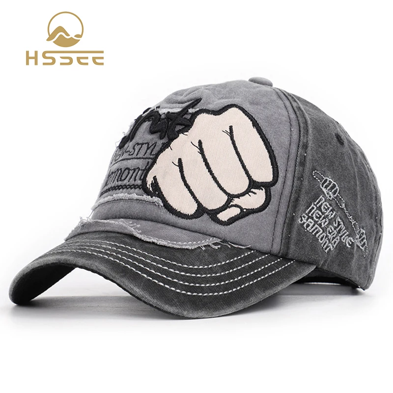 

HSSEE официальными аутентичными 2020 хлопок Мужская бейсболка Модные солнцезащитные очки в стиле ретро с шапка высокого качества хлопковые удо...