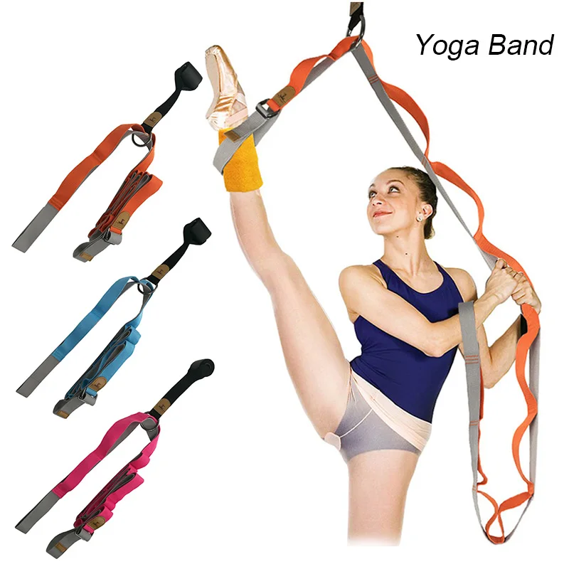 Растягивающиеся растягивающиеся ножные ремни для балета гимнастический