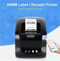 label barcode printer 365b sticker usb bluetooth printer 20mm to 80mm thermal receipt bill sticker printers