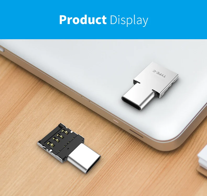 Ginsley type-C USB-C разъем типа C штекер USB Женский OTG адаптер конвертер для планшет телефон Android флэш-накопитель U диск