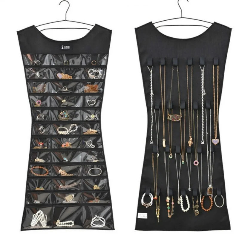 

39 Pockets Home Large Hanging Storage Bag Jewelry Holder Necklace Bracelet Earring Ring Organizer Bag Jewelry Bag