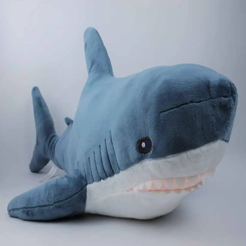 

Cute Pegs For Shark Dolls Pillow Bedroom Sofa Decoration Shark For Baby Toy Plush P1I9