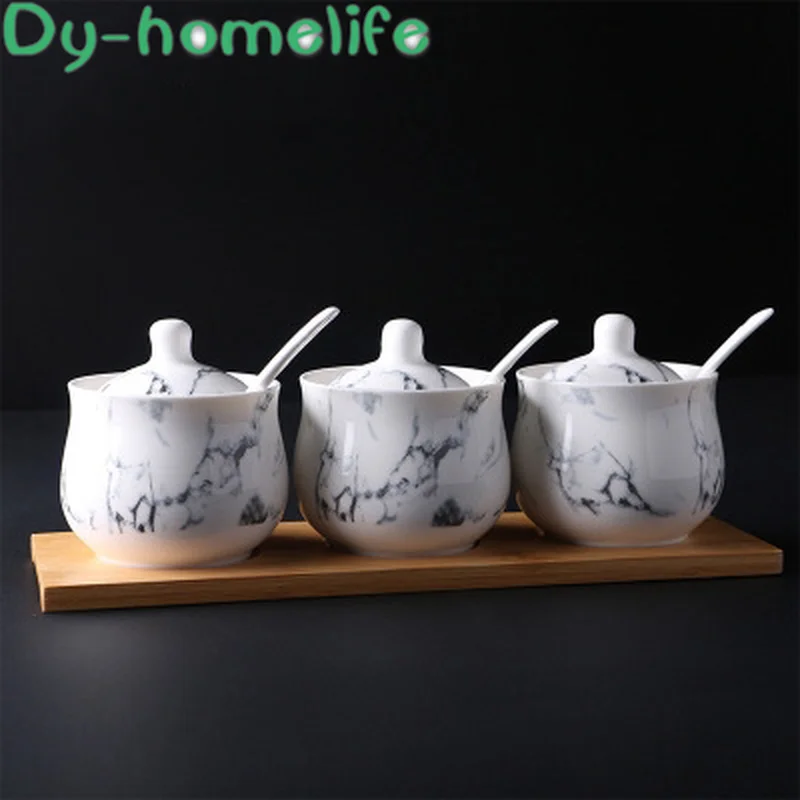 Креативная мраморная ложка в форме барабана деревянный поднос керамический