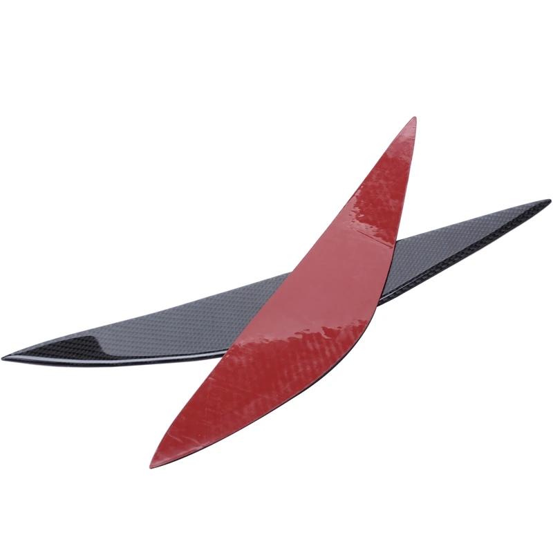 Автомобильные фары из настоящего углеродного волокна для бровей и век Mercedes Benz W204