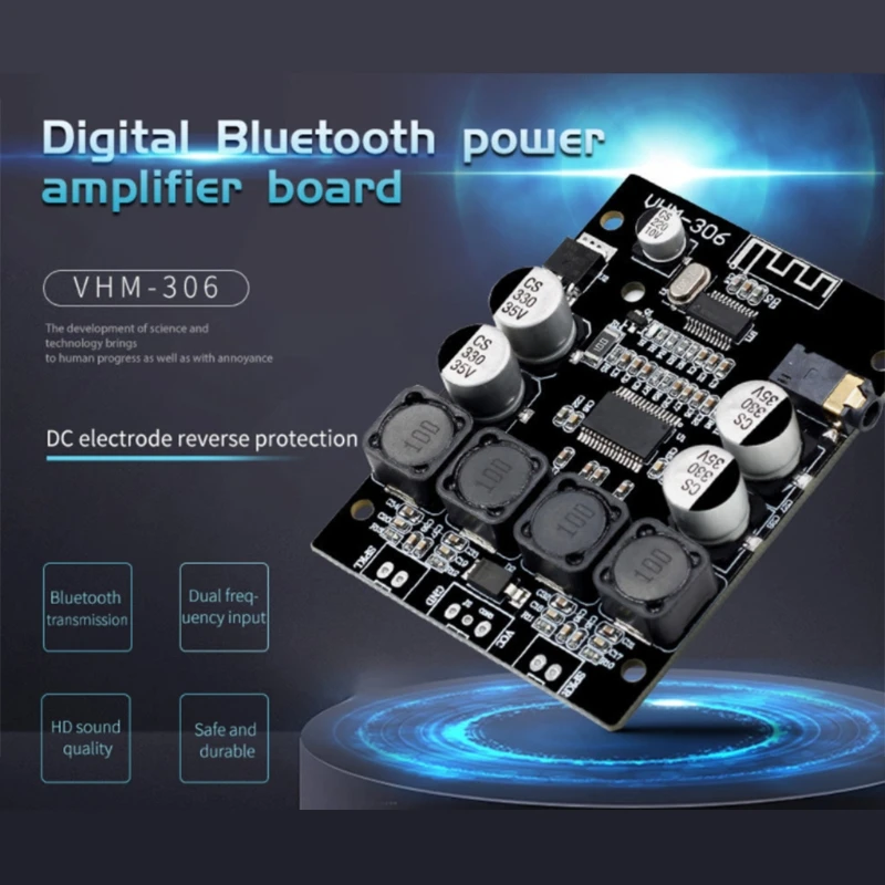 

TPA3118 2x30W 12V 36V Stereo Bluetooth Digital Power Amplifier Board Amplificador X37A