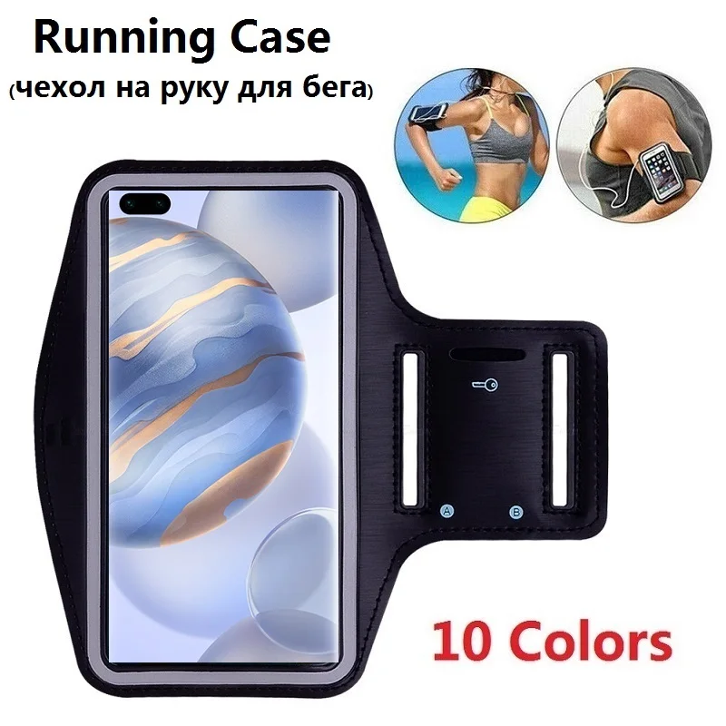 

Sports Running Phone Bag Case for Honor 30 Pro Plus 30s 20 10 Lite 10i 20i Huawei P30 P20 Pro P40 Lite E Case on Hand Arm Band