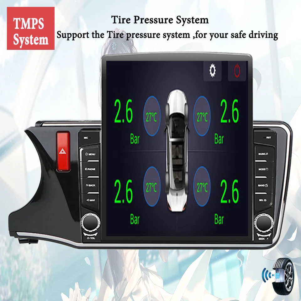 Автомобильный Dvd-плеер 9 7 дюймов Android 2014 ОЗУ 8 Гб Gps для honda city LHD 2017 автомобильное