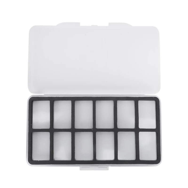 

Супертонкая коробка для ловли нахлыстом с магнитным отсеком, пенопластовая коробка для хранения приманки, модель с 12 отсеками