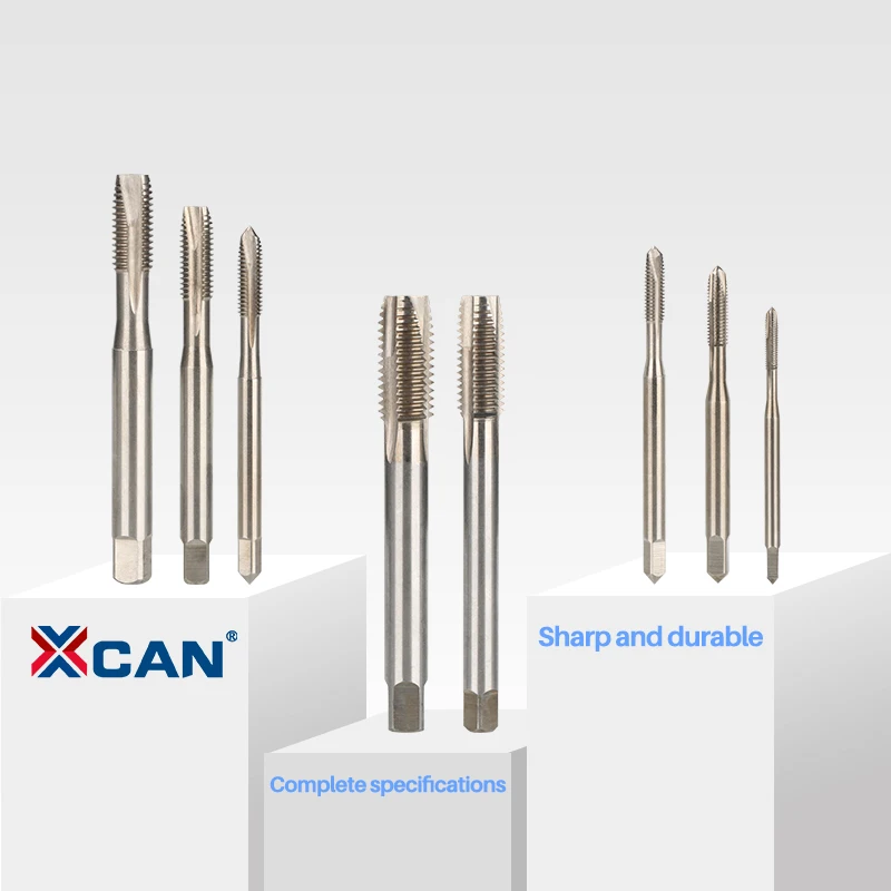 

XCAN DIN371 Screw Thread Metric Plug Tap Screw Tap For Hss Machine Screw Thread Tap Drill M3 M4 M5 M6 M8 M10 M12 M14