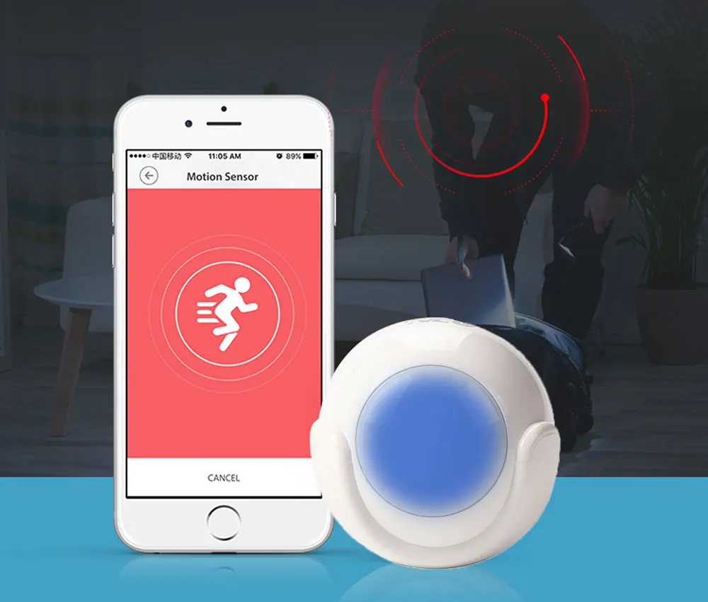 Tuya Smart Life WiFi PIR инфракрасный датчик движения детектор сигнализации Беспроводной Супер компактные PIR сенсорный детектор домашняя сигнализация