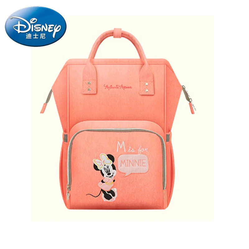 B110 Disney Новая модная сумка для подгузников, рюкзак большой емкости, Детская сумка, сумка для подгузников для ухода за ребенком, USB нагрев - Цвет: B110