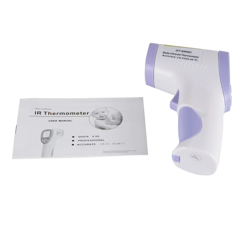 Цифровой ИК-термометр инфракрасный Детский Взрослый Бесконтактный лоб